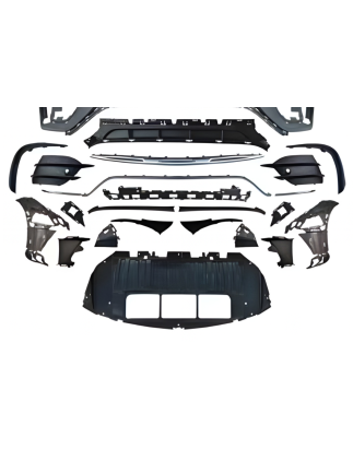 Paraurti Anteriore Mercedes X254 GLC 2023+ look AMG GLC63S (Cod. E-TCM0435)