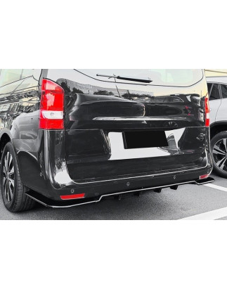 Diffusore Posteriore Mercedes W447 Nero lucido (Cod. E-TCM0437)