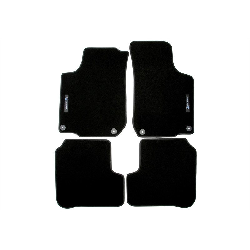 Set tappeti per auto con Logo per Skoda Octavia  1U (Cod. T-34VW16)