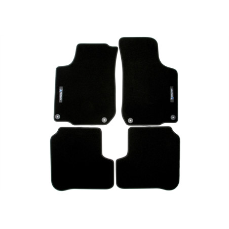 Set tappeti per auto con Logo per Skoda Octavia  1U (Cod. T-34VW16)