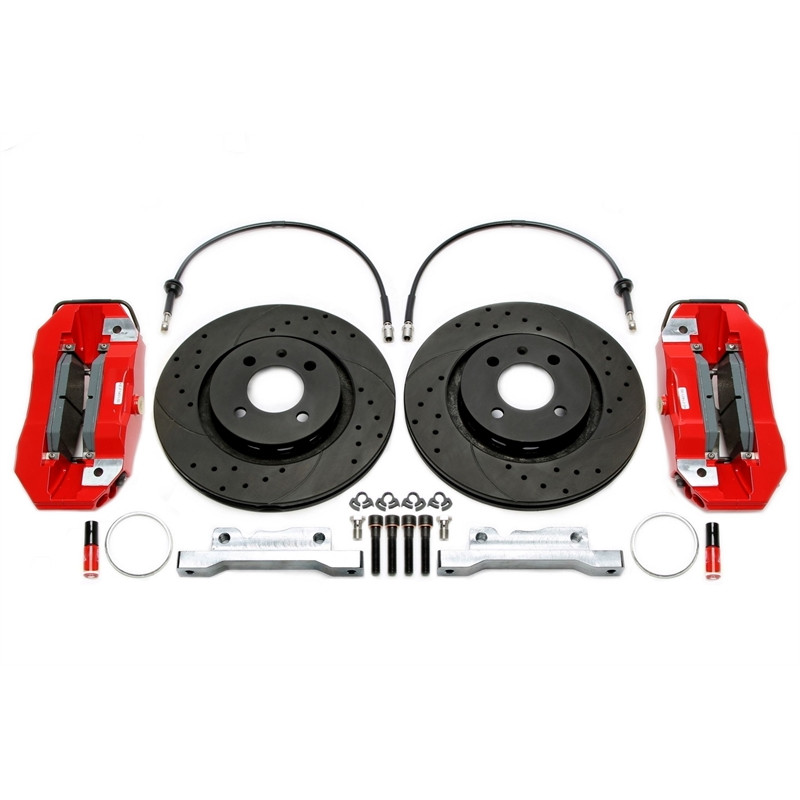 4-piston brake system 280mmx22mm/upgrade kit per  ant. Smart 453 (Cod. T-*EVO1)