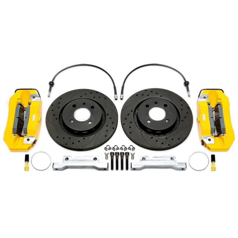 4-piston brake system 280mmx22mm/upgrade kit per  ant. Smart 453 (Cod. T-*EVO2)