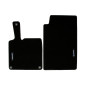 Set tappeti per auto con Logo per Smart Fortwo Coupe  451 (Cod. T-34SM01)