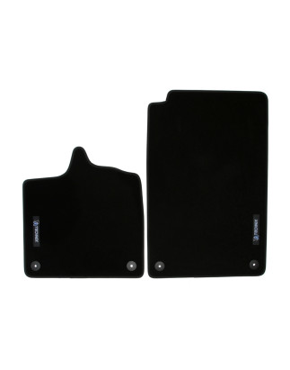 Set tappeti per auto con Logo per Smart Fortwo  450 (Cod. T-34SM02)
