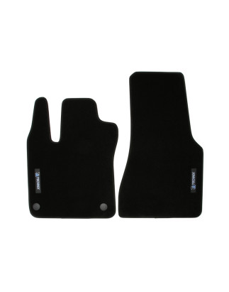 Set tappeti per auto con Logo per Smart Fortwo  453 (Cod. T-34SM03)