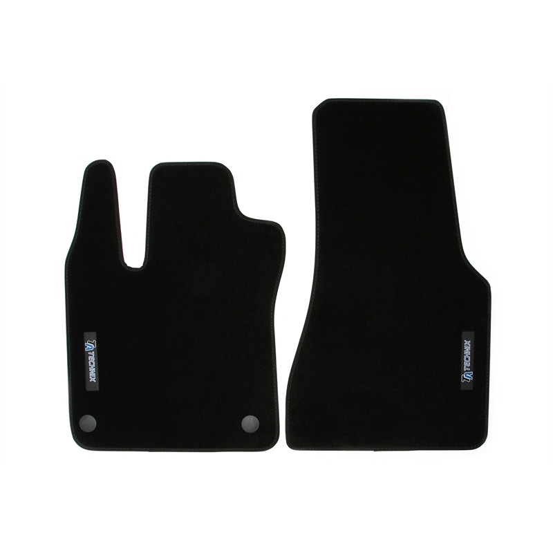 Set tappeti per auto con Logo per Smart Fortwo  453 (Cod. T-34SM03)