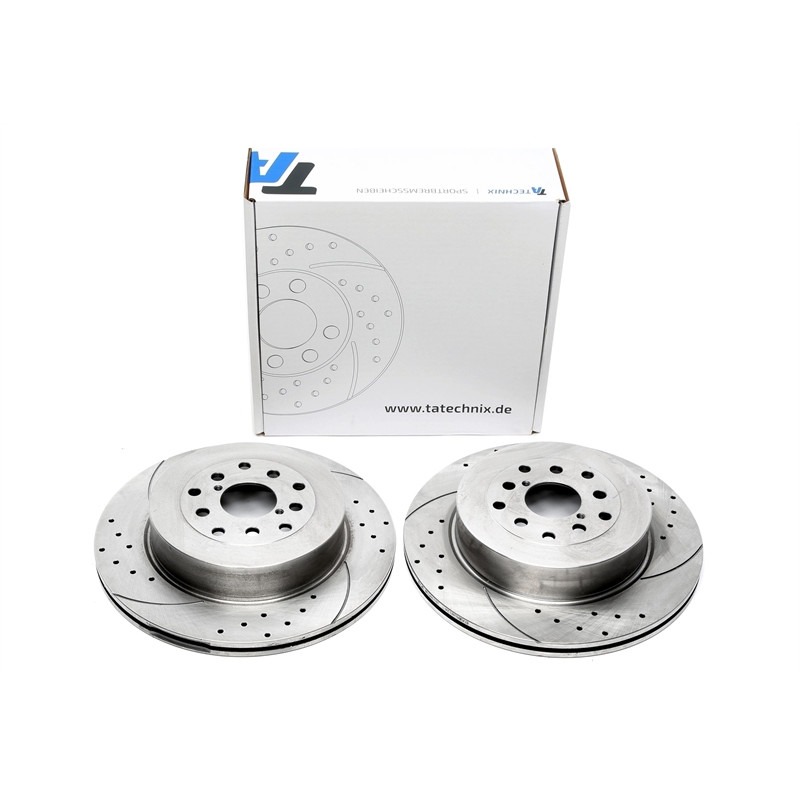 set dischi freno sportivi  post. per Subaru Impreza Notchback (GD) (Cod. T-EVOBS20124P)