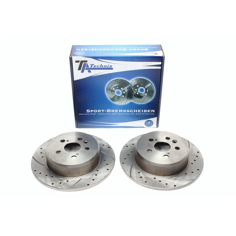 set dischi freno sportivi  post. per Toyota Celica Coupe (Cod. T-EVOBS1223P)