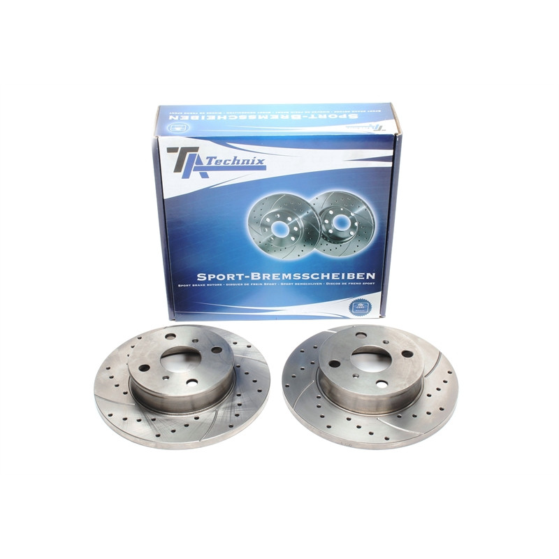 set dischi freno sportivi  ant. Toyota Corolla Liftback/Compact/SW / Corolla Liftback/Compact... (Co