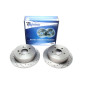 set dischi freno sportivi  post. per Toyota Avensis Verso / Previa (Cod. T-EVOBS1527P)
