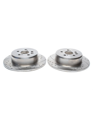 set dischi freno sportivi  post. per Toyota Avensis (Cod. T-EVOBS1617P)