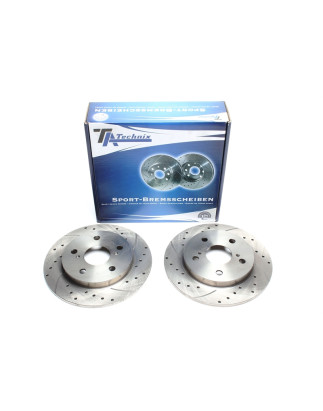 set dischi freno sportivi  post. per Toyota Auris / Corolla Notchback (Cod. T-EVOBS1745P)