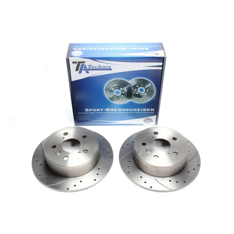 set dischi freno sportivi  post. per Toyota Camry XV3/XV4 (Cod. T-EVOBS1758P)