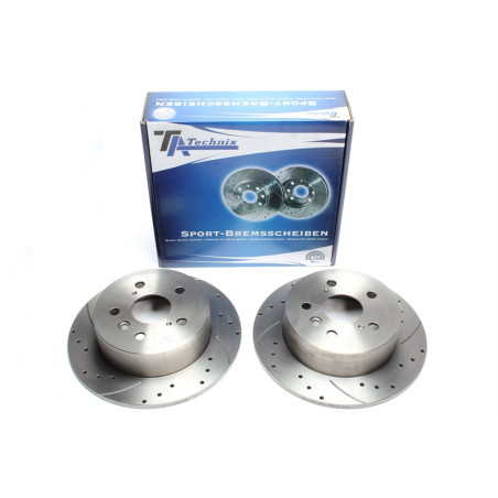 set dischi freno sportivi post. per Toyota Camry XV3/XV4 (Cod. T-EVOBS1758P)