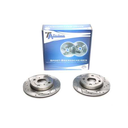 set dischi freno sportivi  ant. per Toyota Yaris (Cod. T-EVOBS20353P)