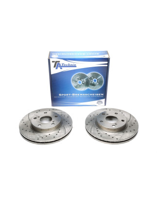 set dischi freno sportivi  ant. per Toyota Auris (Cod. T-EVOBS20649P)