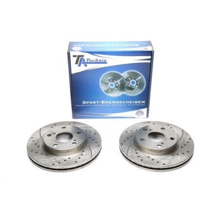 set dischi freno sportivi  ant. per Toyota Auris (Cod. T-EVOBS20649P)
