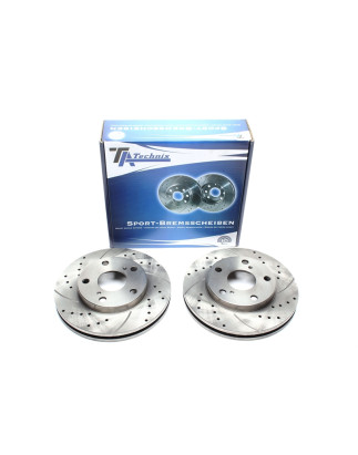 set dischi freno sportivi  ant. per Toyota Camry / Camry Station Wagon / Picnic (Cod. T-EVOBS2072P)