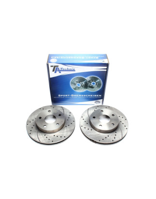 set dischi freno sportivi  ant. per Toyota Previa (Cod. T-EVOBS2223P)