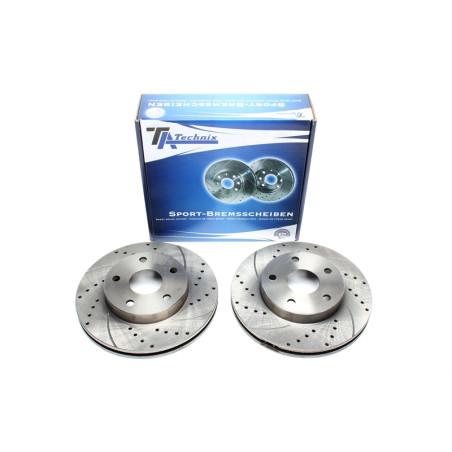 set dischi freno sportivi  ant. per Toyota Previa (Cod. T-EVOBS2223P)