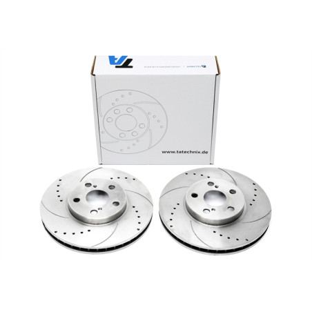 set dischi freno sportivi  ant. per Toyota Avensis / Avensis Liftback / Avensis SW (Cod. T-EVOBS2292