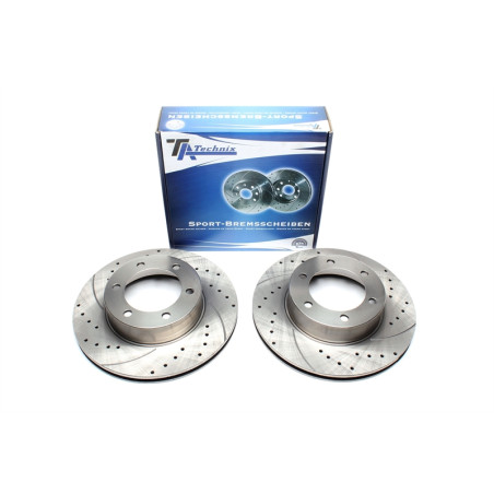 set dischi freno sportivi  ant. per Toyota Land Cruiser 90 / 4 Runner (Cod. T-EVOBS2339P)