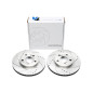 set dischi freno sportivi  ant. per Toyota Carina E / Carina notchback / Carina E SW solo 79kW (Cod.