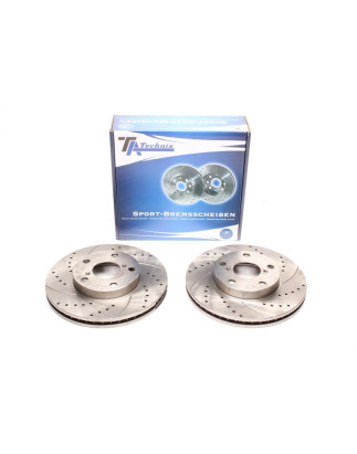set dischi freno sportivi  ant. per Toyota RAV 4 II (Cod. T-EVOBS2825P)