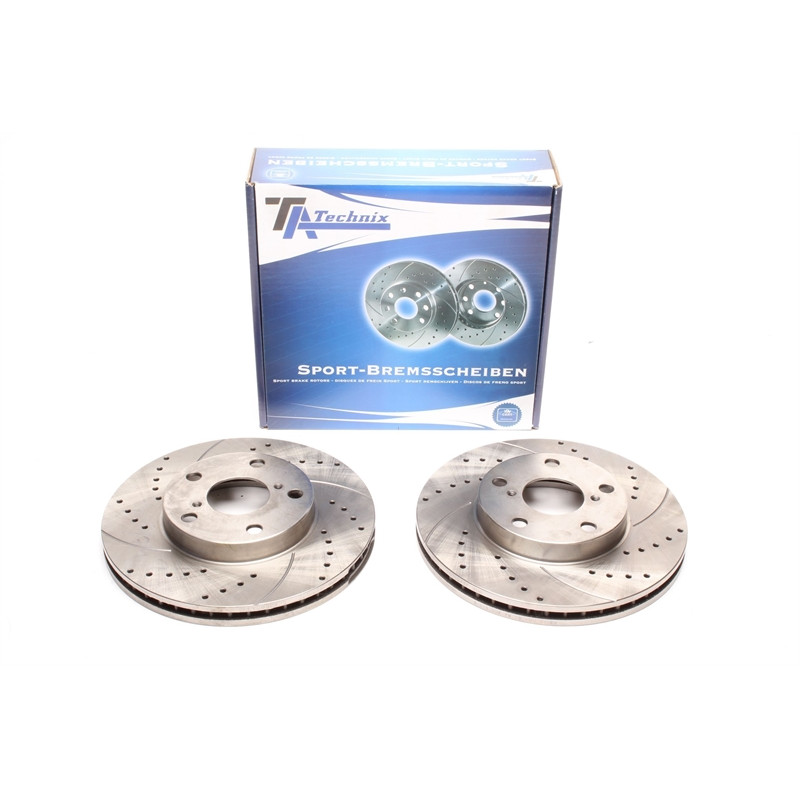 set dischi freno sportivi  ant. per Toyota RAV 4 II (Cod. T-EVOBS2825P)