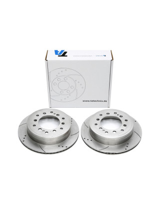 set dischi freno sportivi  post. per Toyota Land Cruiser 90 / Land Cruiser (Cod. T-EVOBS2858P)