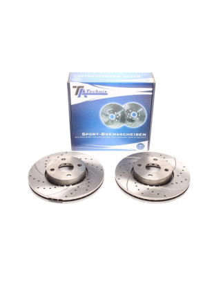 set dischi freno sportivi  ant. per Toyota Corolla / Corolla Verso (Cod. T-EVOBS2963P)