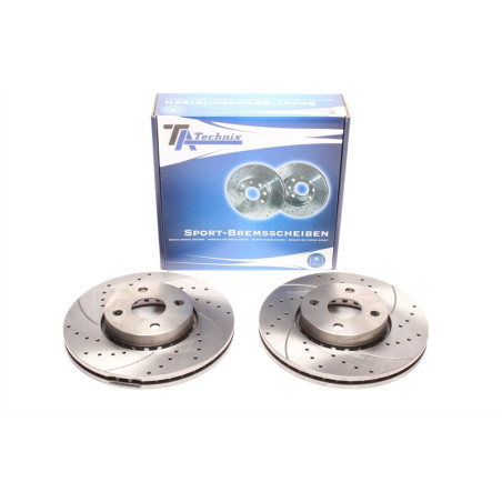 set dischi freno sportivi  ant. per Toyota Corolla / Corolla Verso (Cod. T-EVOBS2963P)