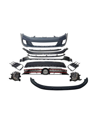 Paraurti Anteriore Volkswagen Golf 6 Look GTI Spoiler Anteriore (Cod. E-TCW52006224)
