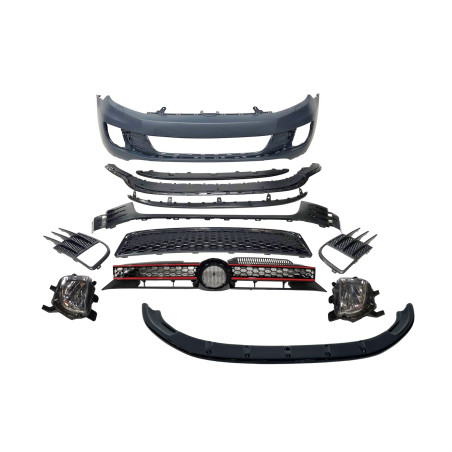 Paraurti Anteriore Volkswagen Golf 6 Look GTI Spoiler Anteriore (Cod. E-TCW52006224)