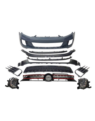 Paraurti Anteriore Volkswagen Golf 6 Look GTI Spoiler Anteriore (Cod. E-TCW52006224)