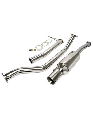  stainless steel exhaust system 1x90mmper Toyota Supra 4 (Cod. T-EVOTO4AE90)