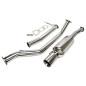  stainless steel exhaust system 1x90mmper Toyota Supra 4 (Cod. T-EVOTO4AE90)