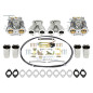  45mm DCOE carburetor complete kit  per Opel 1.6-2.0l-8V CIH engines (Cod. T-140OP002)