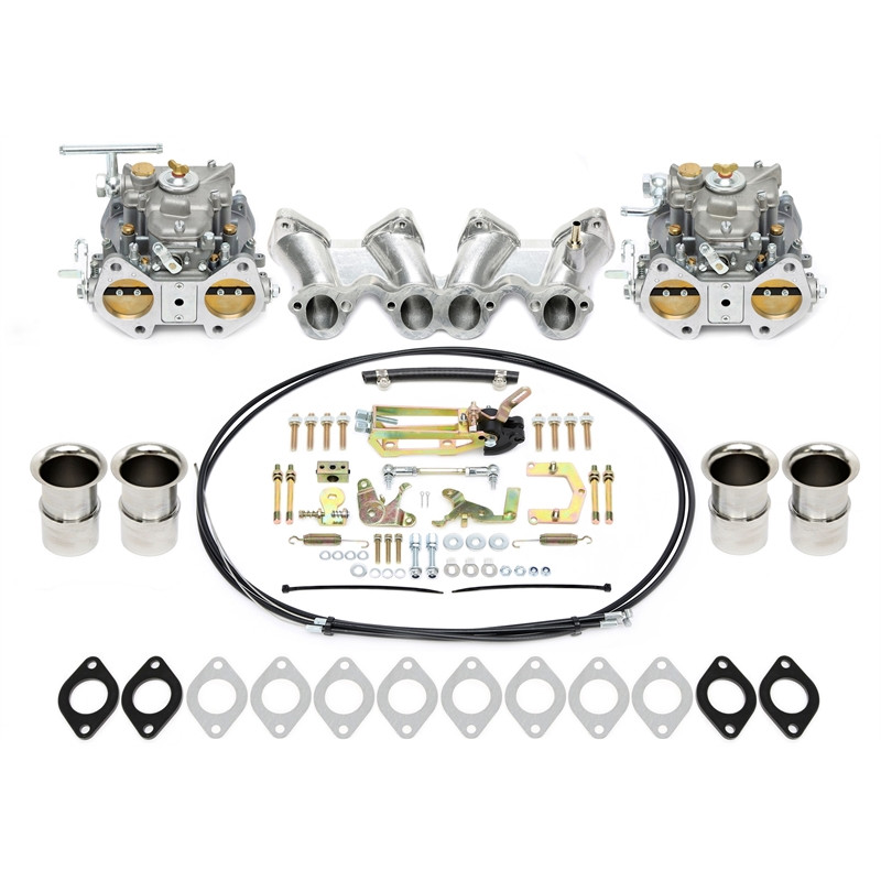  für zwei 40mm DCOE Vergaser - Komplettkit (Cod. T-140VW002)