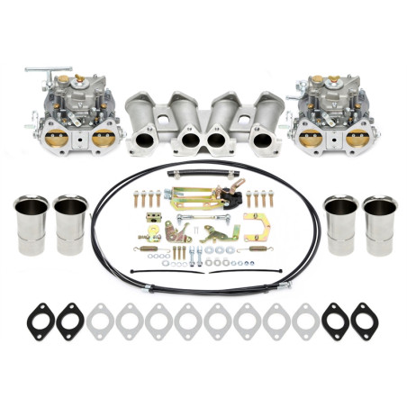  45mm DCOE carburetor - complete kit per Seat/VW 2.0l-8V crossflow engines (Cod. T-140VW010)