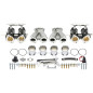  45mm DCOE throttle valve - complete kit  per 1.6-2.0l-8V CIH engine (Cod. T-141OP002)