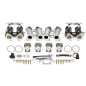  40mm DCOE throttle body - complete kit per Seat / VW 2.0l-8V crossflow engines (Cod. T-141VW005)