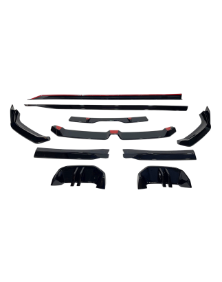 Kit Estetico BMW G60 / G61 Look M Performance II Nero lucido (Cod. E-TCB4140)