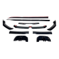 Kit Estetico BMW G60 / G61 Look M Performance II Nero lucido (Cod. E-TCB4140)