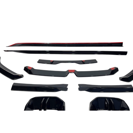 Kit Estetico BMW G60 / G61 Look M Performance II Nero lucido (Cod. E-TCB4140)