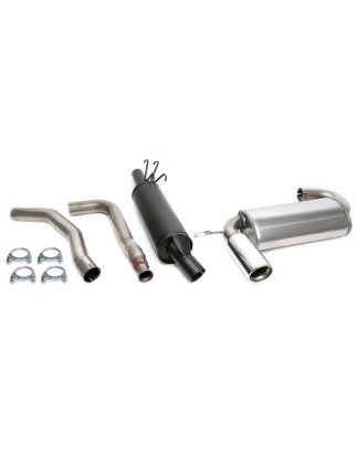 scarico sportivo 1x100mm per Volvo 850-S70-V70 (Cod. T-01VO005-10)