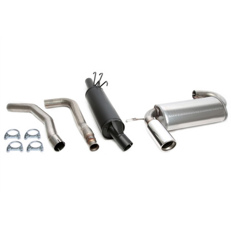 scarico sportivo 1x100mm per Volvo 850-S70-V70 (Cod. T-01VO005-10)