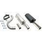 scarico sportivo 1x80mm per Volvo 740/760+940 berlina. + estate (Cod. T-01VO008-14)