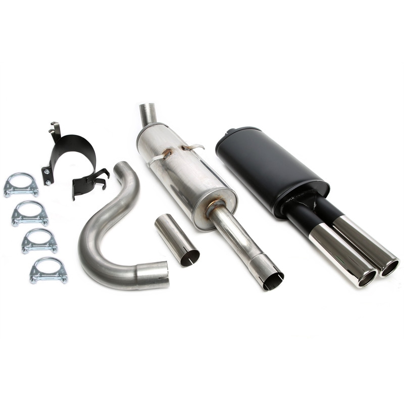 scarico sportivo 2x70mm per Volvo 740/940 berlina. + estate (Cod. T-01VO011-15)
