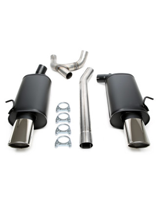  scarico sportivo 1x90/120mm  per Volvo 850-V70-S70 AWD Turbo (Cod. T-01VO017-25D)